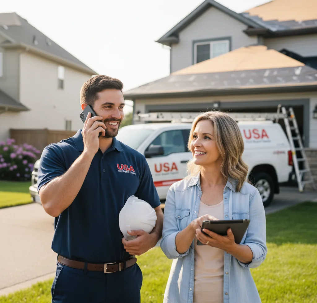 USA Roof Repair Experts customer support in Frostburg